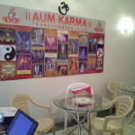 Main Hall of Aum Karma Centre where Couses on Tarot Reading, Numerology etc , Meditations, Workshops, Yoga etc are conducted