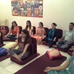 Detox Meditation in progress at Aum Karma Centre