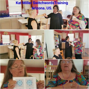 Neera Sareen attending Kat Miller Switchwords Training at Arizona. U.S.A.