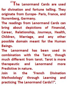 Details of Lenormand Cards
